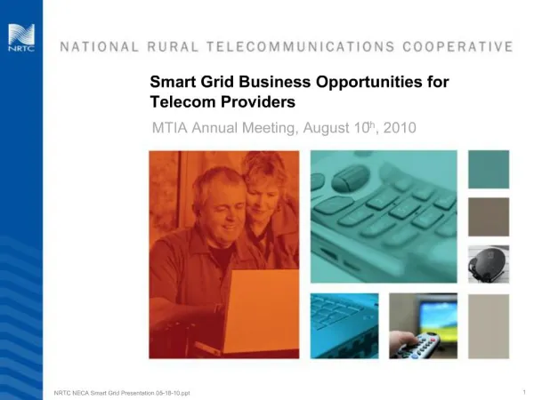 Smart Grid Business Opportunities for Telecom Providers