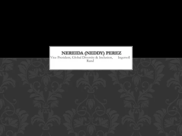 Nereida (Neddy) Perez