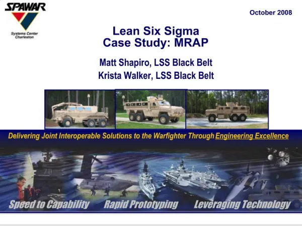 Lean Six Sigma Case Study: MRAP