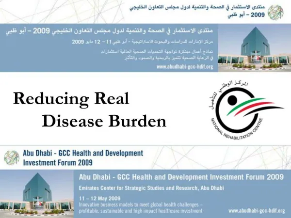 Reducing Real Disease Burden