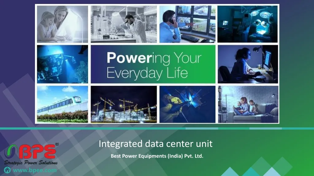 integrated data center unit