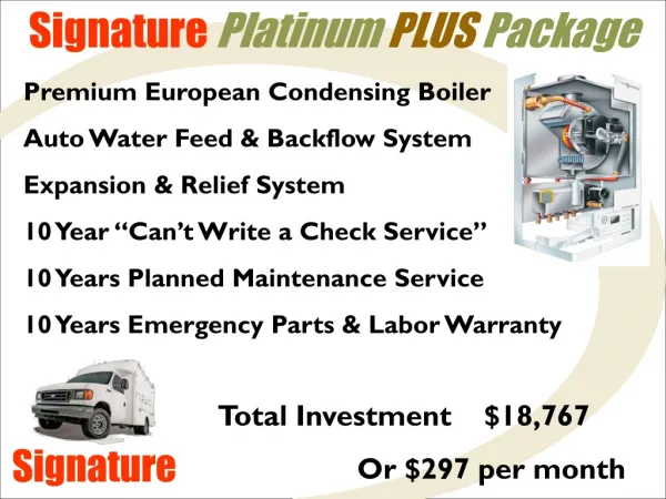 Signature Platinum PLUS Package