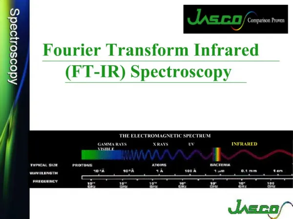 Fourier Transform Infrared FT-IR Spectroscopy