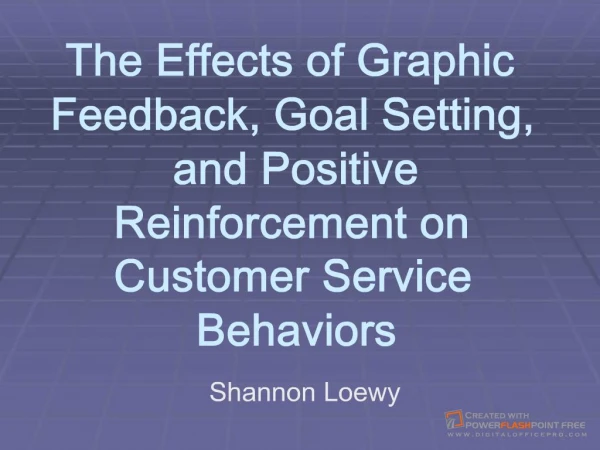 Shannon Loewy slide presentation ppt