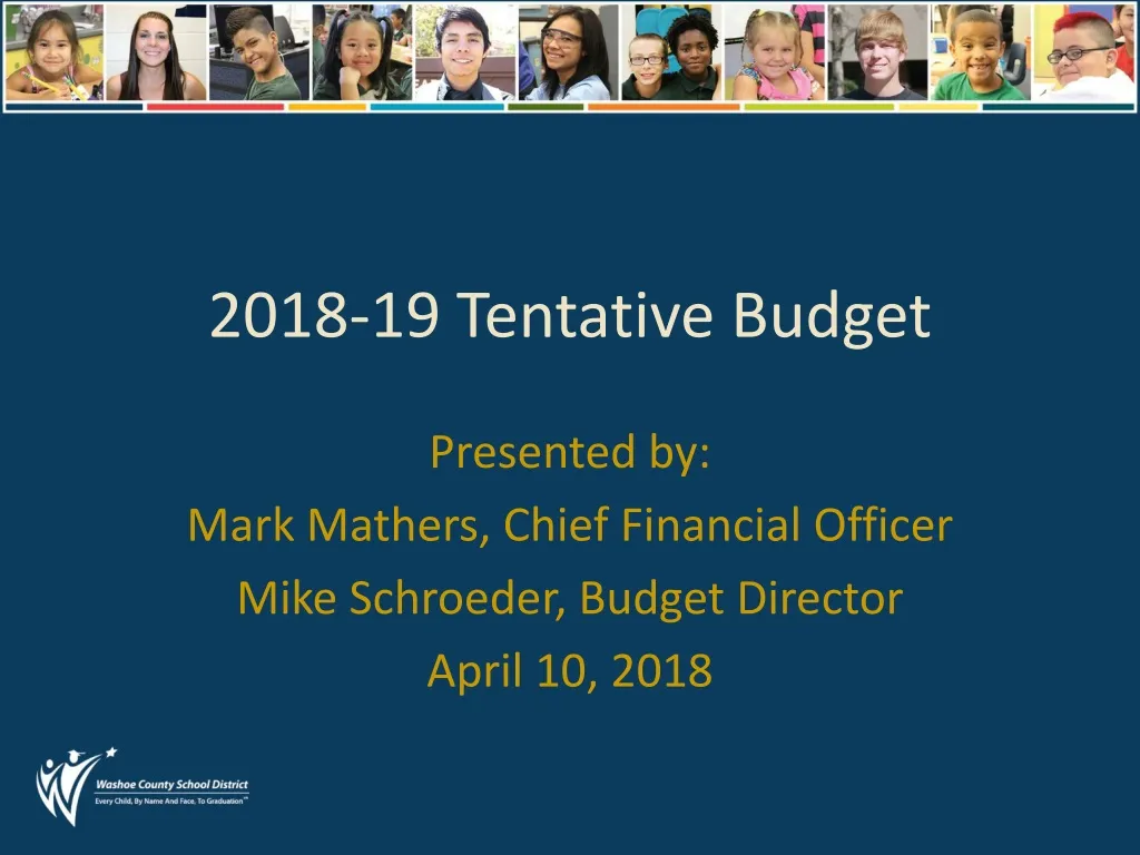 2018 19 tentative budget