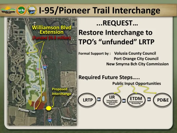 I-95/Pioneer Trail Interchange