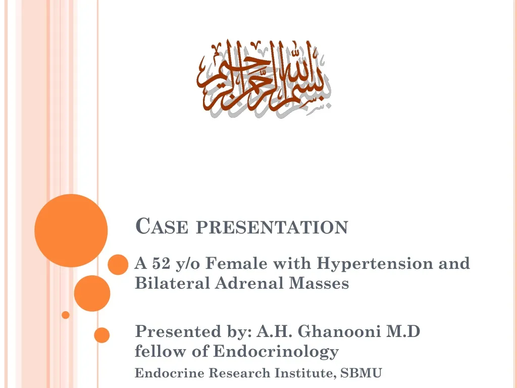 case presentation