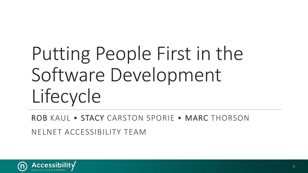 putting people first in the software development lifecycle