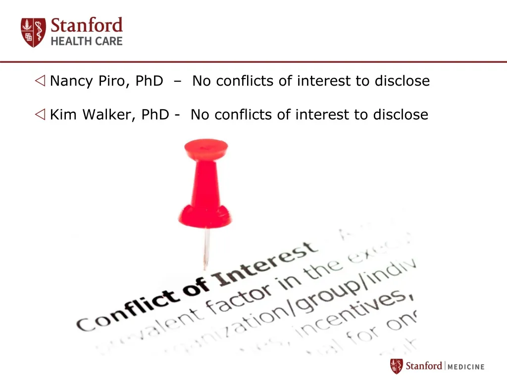 nancy piro phd no conflicts of interest