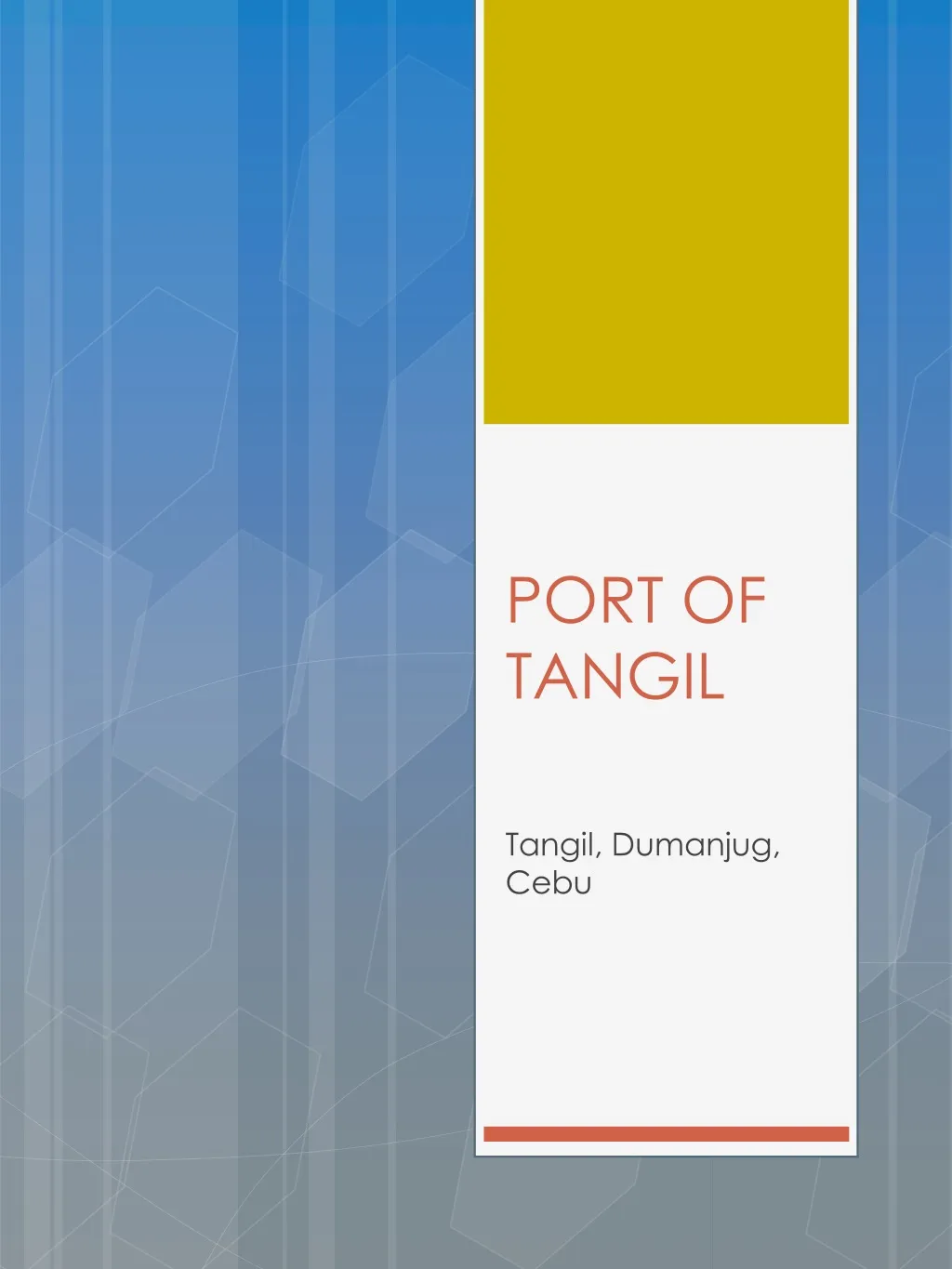 port of tangil