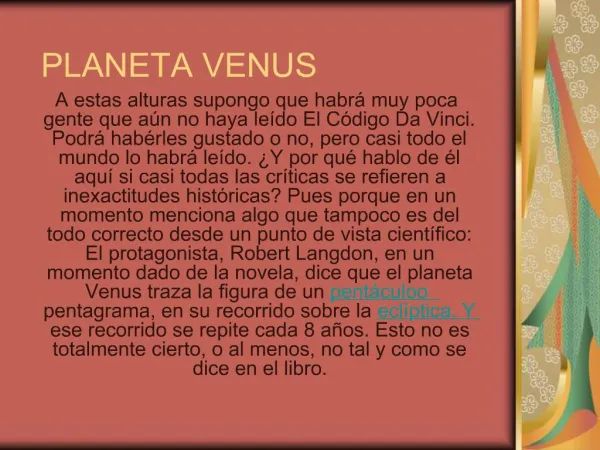 PLANETA VENUS