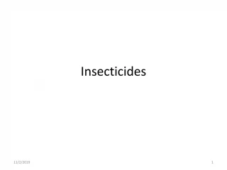 Insecticides - slide 1