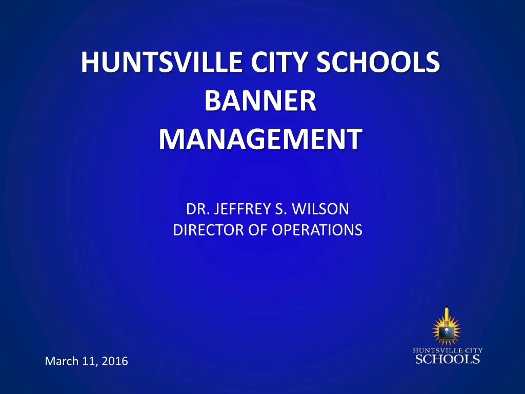 huntsville city schools banner management
