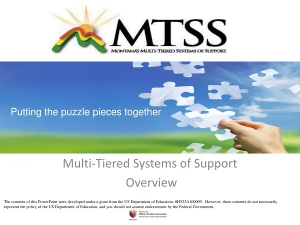 Multi-Tiered Systems of Support Overview