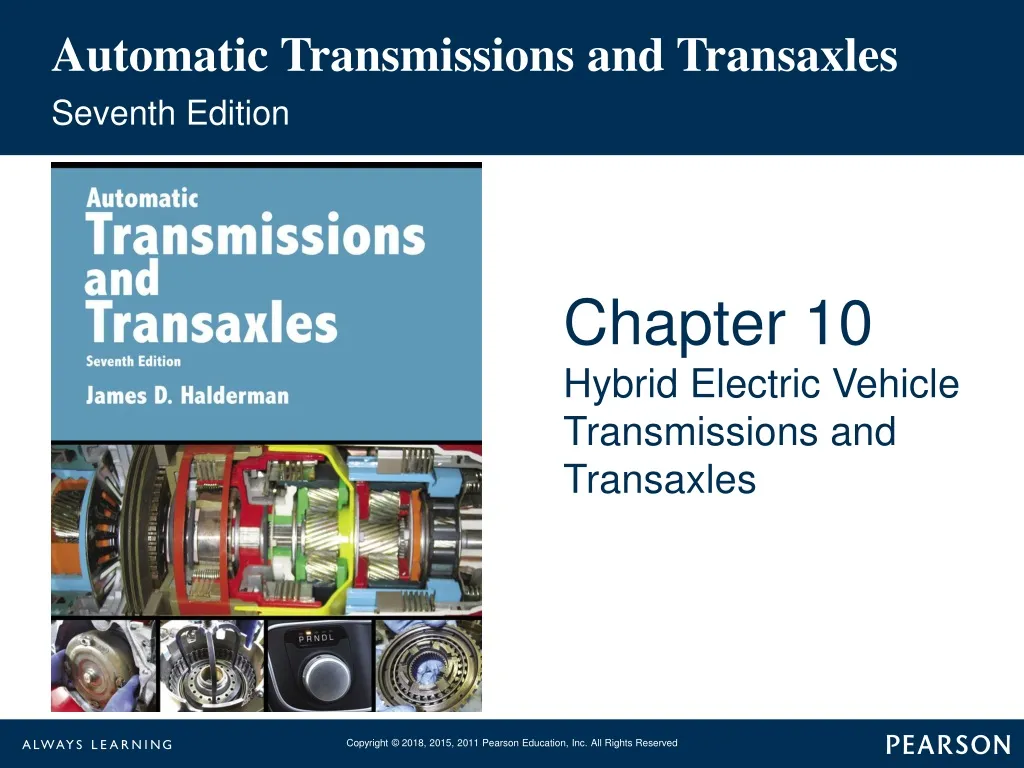 automatic transmissions and transaxles