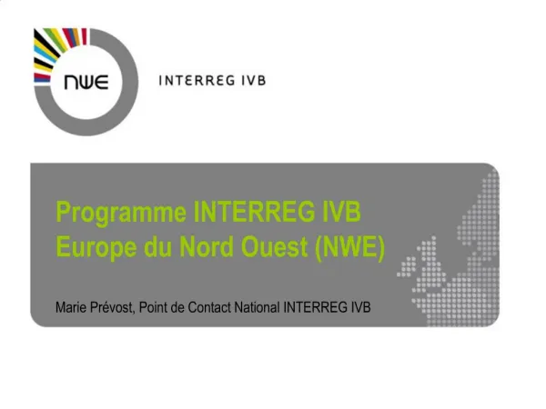 Interreg IVB North West Europe