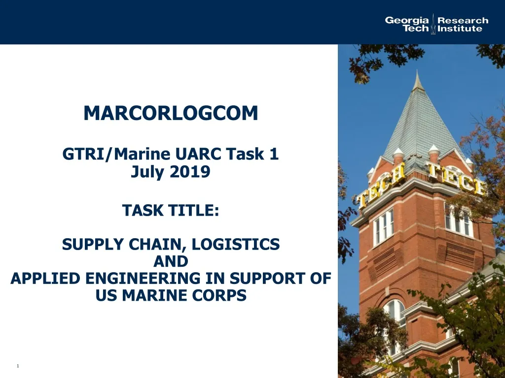 marcorlogcom gtri marine uarc task 1 july 2019
