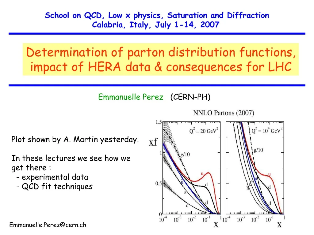 school on qcd low x physics saturation