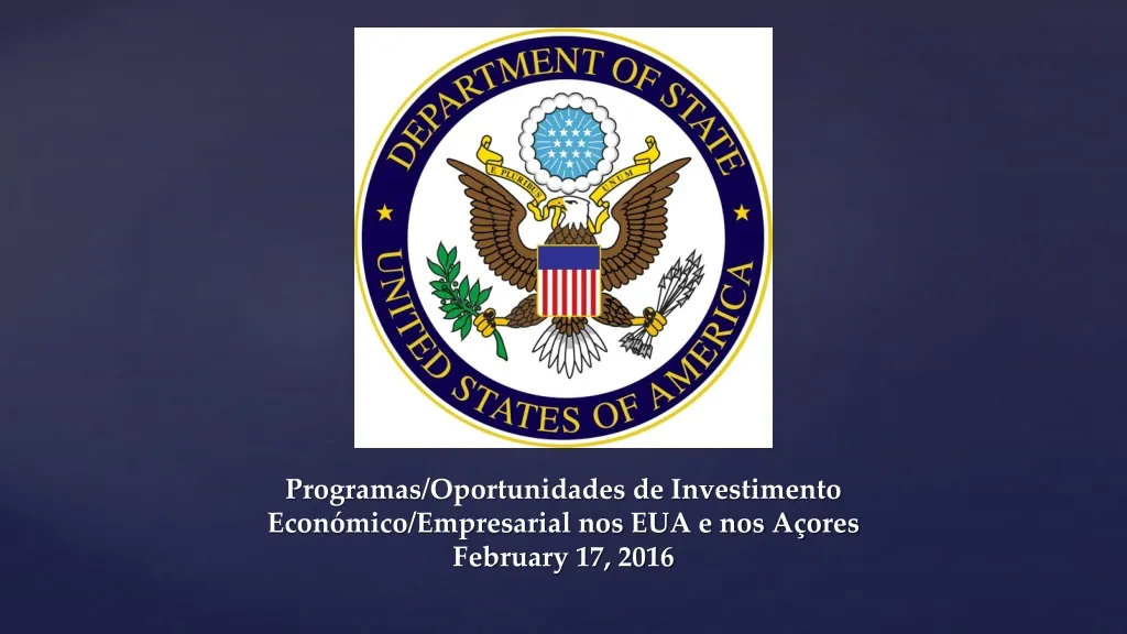 programas oportunidades de investimento econ mico empresarial nos eua e nos a ores february 17 2016