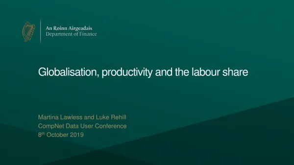Globalisation, productivity and the labour share