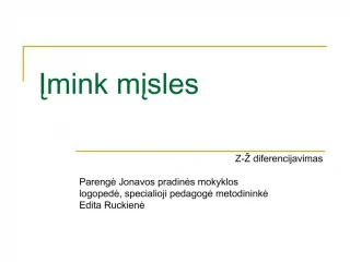 Imink misles - slide 1