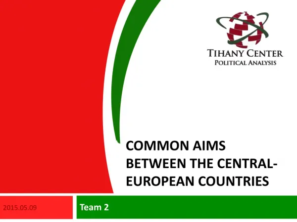 Common aims between the Central-European countries