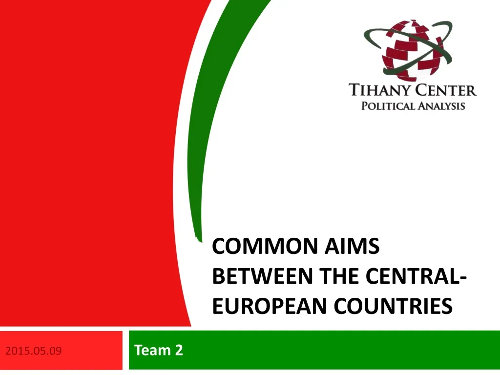 common aims between the central european countries