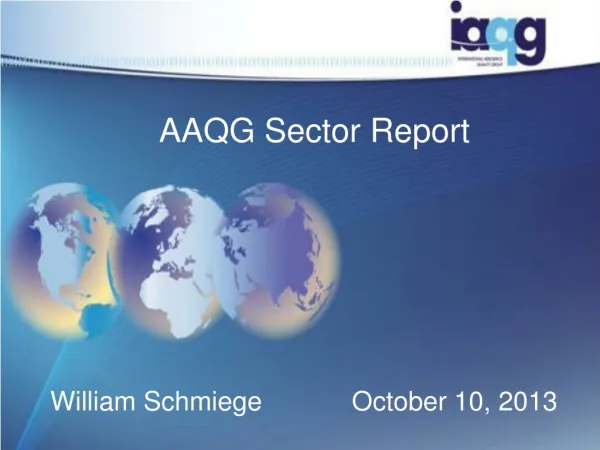 AAQG Sector Report