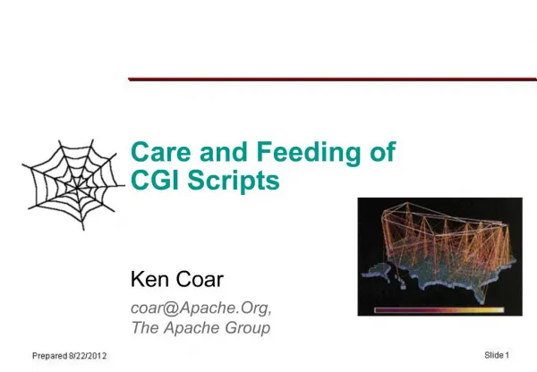 Care and Feeding of CGI Scripts