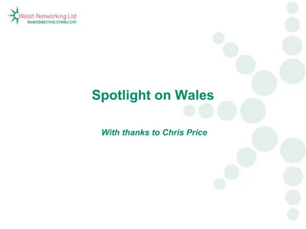 Spotlight on Wales