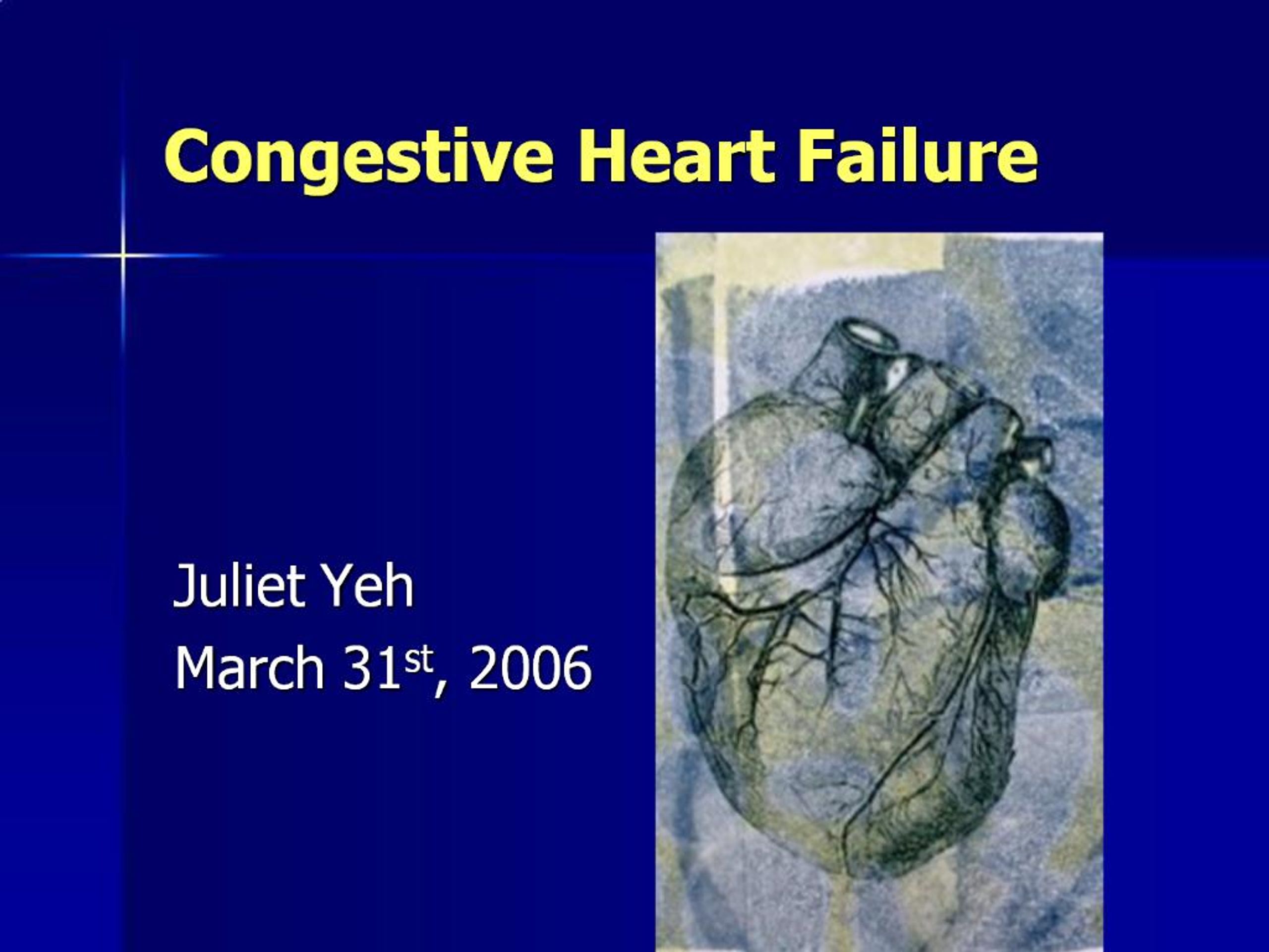 PPT - Congestive Heart Failure PowerPoint Presentation, free download ...