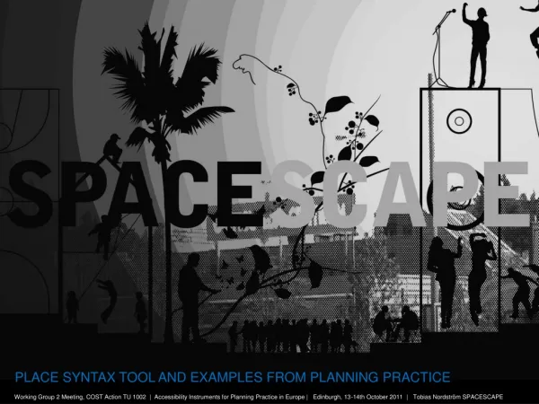 Place syntax tool and examples from planning practice