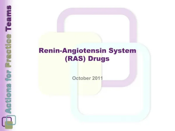 Renin-Angiotensin System RAS Drugs