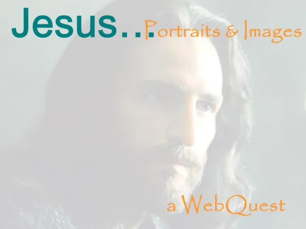 Jesus Portraits Images