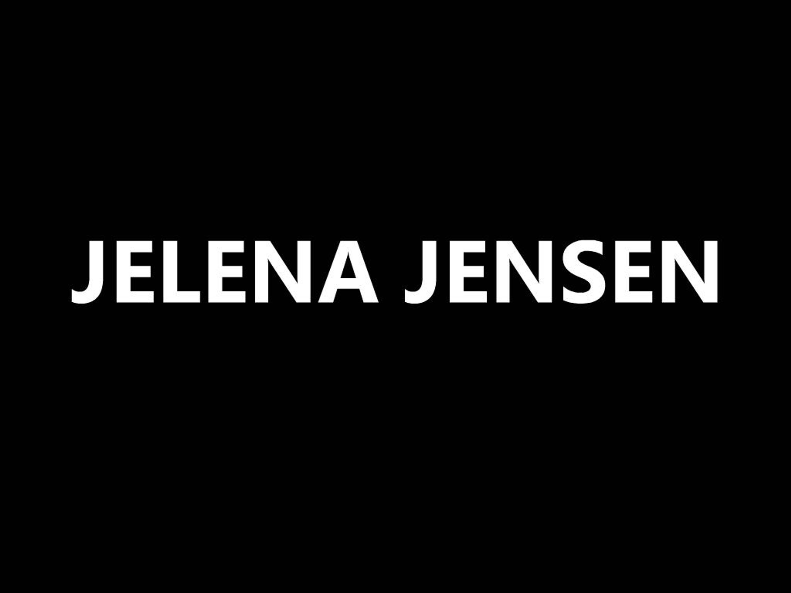 PPT JELENA JENSEN PowerPoint Presentation, free download ID 696240