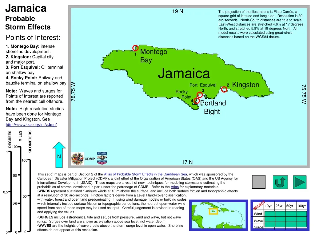 jamaica probable storm effects
