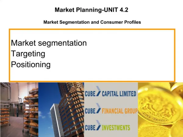 Market Planning-UNIT 4.2