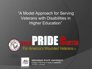 BECK PRIDE CENTER - slide 1