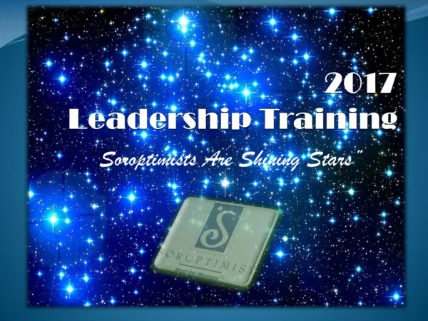 2017 Leadership Training