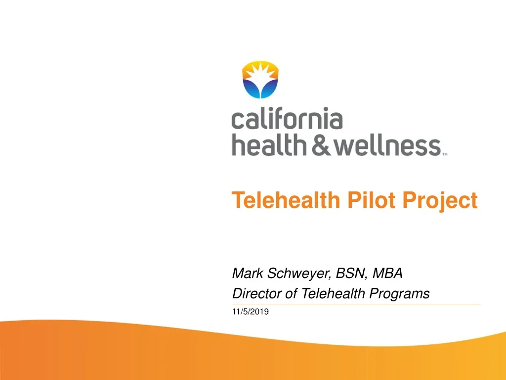 telehealth pilot project