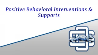 PPT - Positive Behavioral Interventions And Supports PowerPoint ...