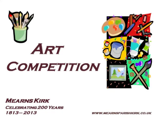 Art Competition Mearns Kirk Celebrating 200 Years 1813 2013 mearnspari