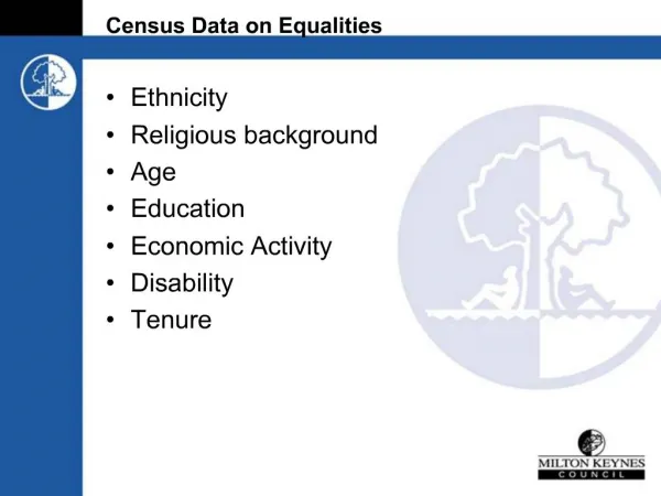 Census Data on Equalities