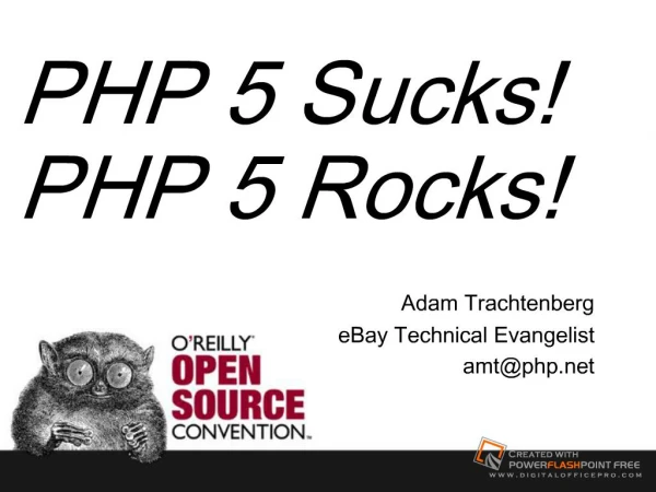 PHP 5 Sucks