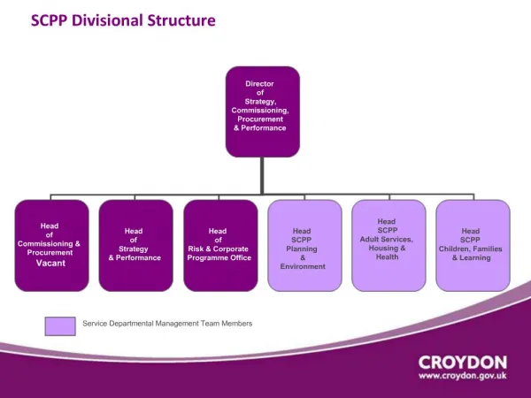 SCPP Divisional Structure