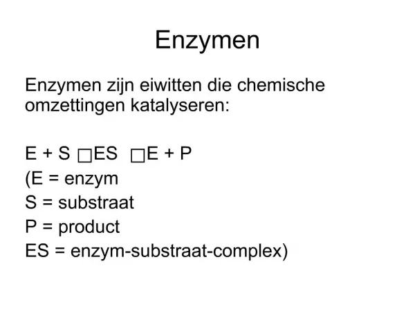 Enzymen