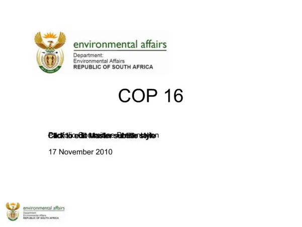 COP 16