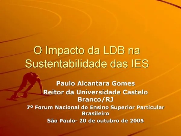 O Impacto da LDB na Sustentabilidade das IES
