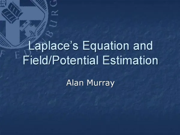 Laplace s Equation and Field