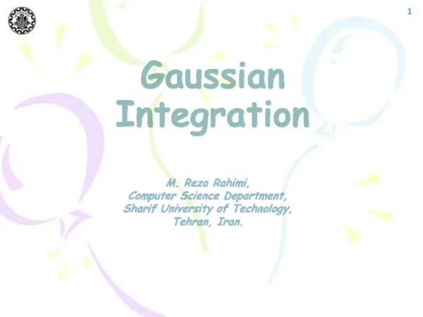 Gaussian Integration